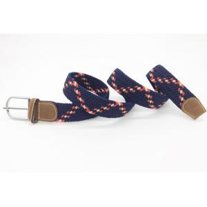 100cm Length Weaving Mens Elastic Stretch Belts Without Holes