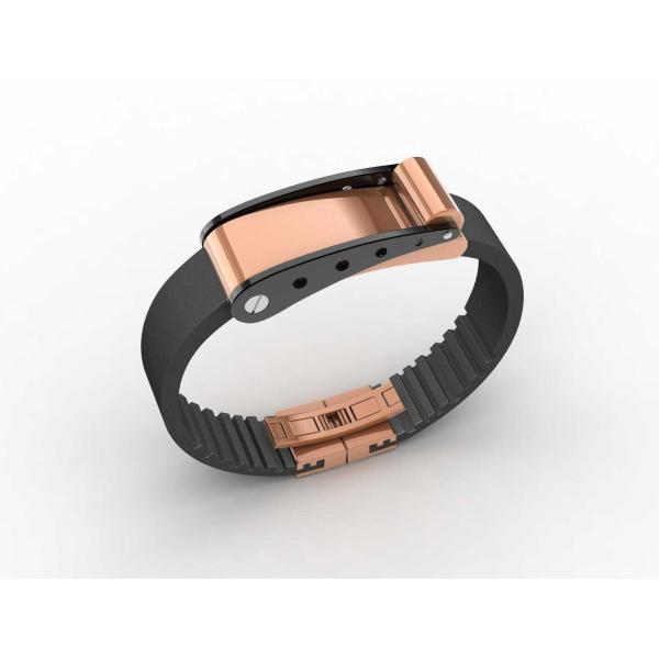 Top Quality Europe Fashion Stainless Steel Genuine Leather Silicone Bangle