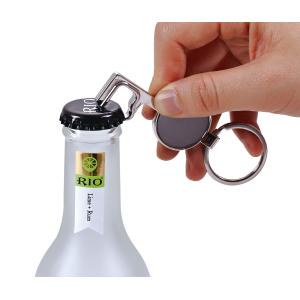 Silver Plated Metal Bottle Opener Suitable For Various Occasions