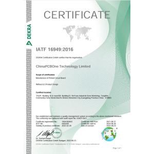 Original ICs Component Co Ltd Certifications