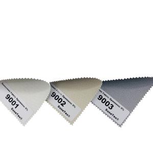 Quality Blackout Sunscreen Roller Blind Fabric Fireproof 0% Openness for sale