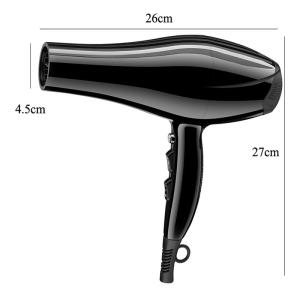 Quiet Powerful 2200 Watt Blow Dryer Ceramic Tourmaline Ionic Feature