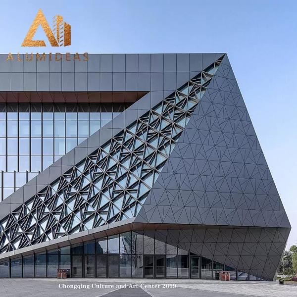 Perforated Metal Panel Facade