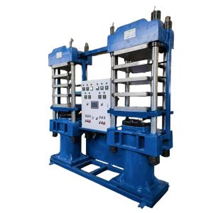 Double Station Rubber Sealing Ring Vulcanizer With Automatic PLC Control