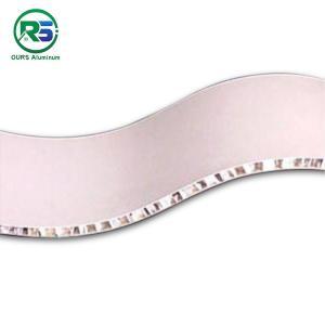 Customized Angle Shape Aluminum Honeycomb Wall Panels Honeycomb Ceiling 15-20