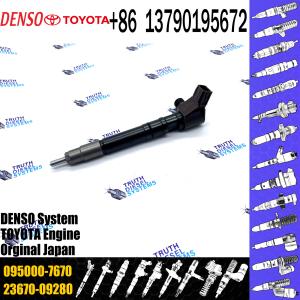 Diesel Fuel Engine Injector 095000-7670 23670-09280 For Engine High Pressure