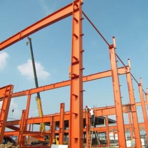 Customizable Prefabricated Steel Workshops H Section Industrial