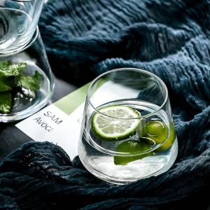 SGS Ice Cream BPS Free 330ml Engraved Glass Coffee Mugs