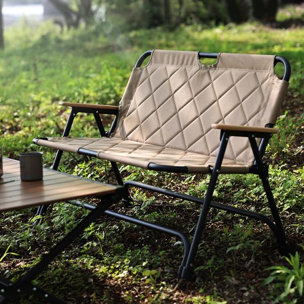 Beach Chair for Outdoor Camping Fishing Garden Leisure Double Person Portable Folding