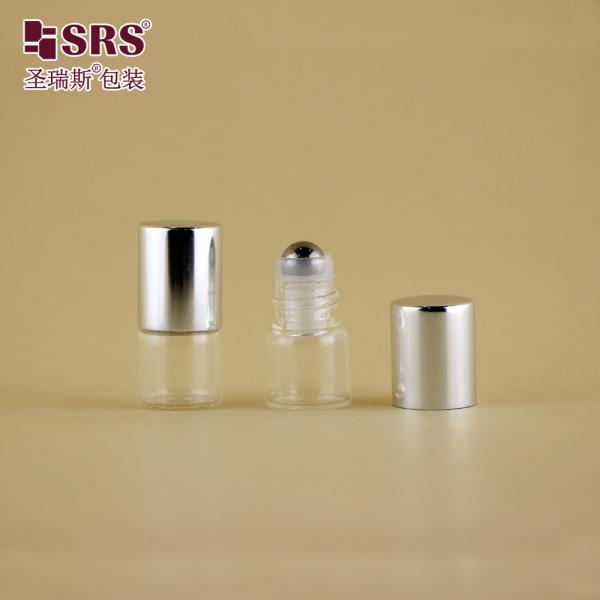 BLP-1ML Glass Tube Roll On Bottle with Painting Decoration Available No Leakage Advantage