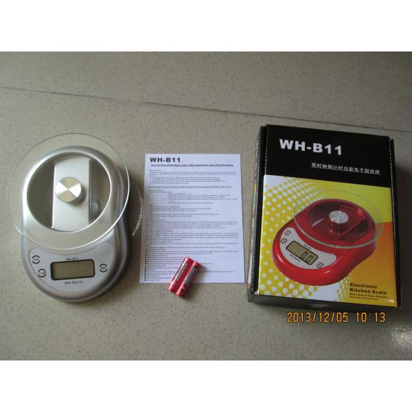 Cooking Measuring Home Electronic Scale Selectable Color With Over Load Indication