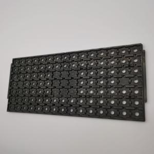 Custom Black JEDEC Tray Anti Static Components Matrix Trays