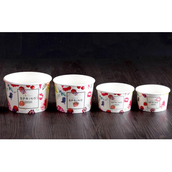 400ml Takeaway Cold Ice Cream Cups with Our Brand