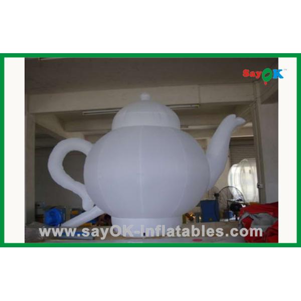 Model Material Fireproof Inflatable Teapot Custom Inflatable Products For Holiday