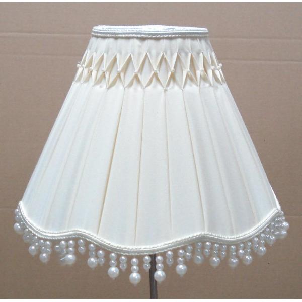 Buy Hand Pinched Linen / TC Fabric Pleated Bedside Lamp Shades at wholesale prices
