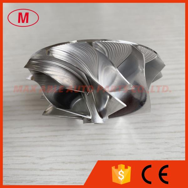 K16 54.20/66.57mm 6+6 blades turbo milling/aluminum 2618/billet compressor wheel