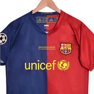 2008-2009 Barcelona Home Retro Jersey Group Customization To Relive The Glorious