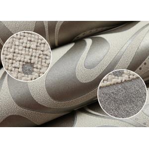 Champagne Foam Modern Removable Wallpaper With Geometric Pattern