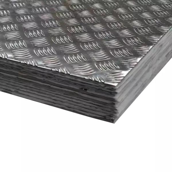 Buy SGS ISO Aluminum Checker Plate Sheet 5083 H111 6063 1800mm at wholesale prices