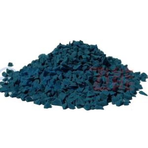 Dark Blue EPDM Color Rubber Granules IAAF WAF Certificate