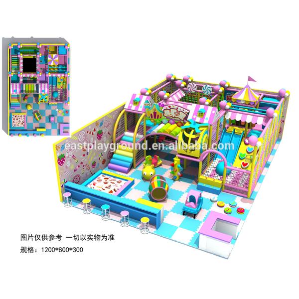 Hot play indoor kids park with classic design