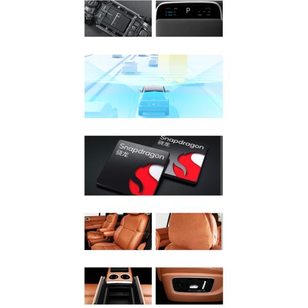 Large SUV 2023 Hybrid Li Auto Lixiang L7 L8 L9 Pro Max Air Version 180km Pure Electric Range