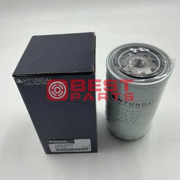 Excavator Parts Diesel Engine Fuel Filter FF5612 11LG-70010 For HYUNDAI