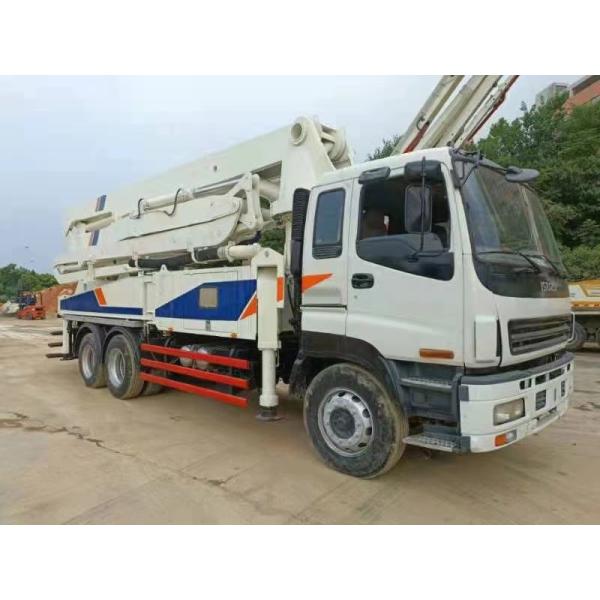 Buy Zoomlion 37m X Leg 120m3/H Used Concrete Pump Truck at wholesale prices
