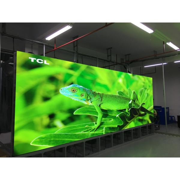 Front Installation Indoor LED Video Wall 800 Nit Per Sqm P1.25 600mmx337.5mm