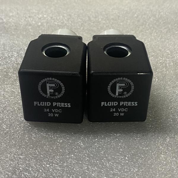 Fluid Press 24VDC National Certified Spare Parts 0.5kg for Sany Zoomlion Trucks Black square coil