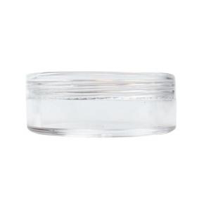 Smooth 5ml Acrylic Concentrate Containers , Screw Top Plastic Concentrate