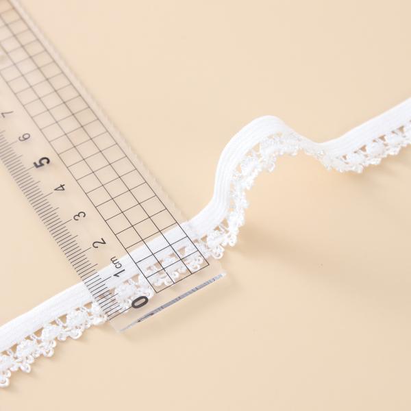 Factory wholesales nylon lace elastic band for underwear bra shoulder strap webbing