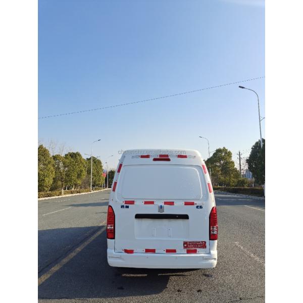 Geely E6 Pure Electric Refrigerated Truck 5 Square Fresh Food Cold Chain Truck for Bread Type Energy Green