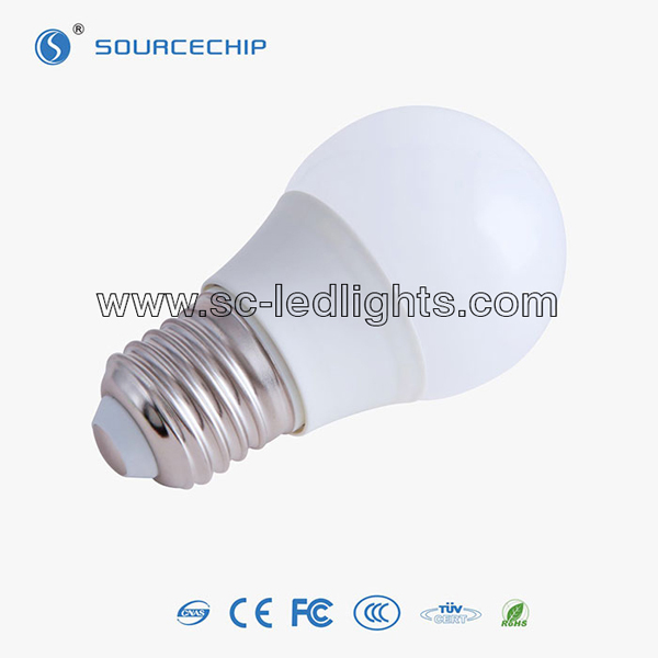 Buy High quality E27 3w led bulb, plastic housing led bulb at wholesale prices
