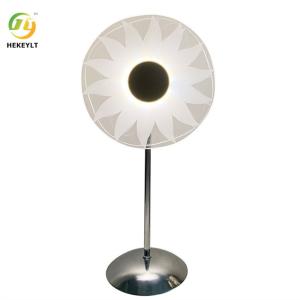 Sunflower Touch Led Bedside Lamps Modern Iron Arcylic