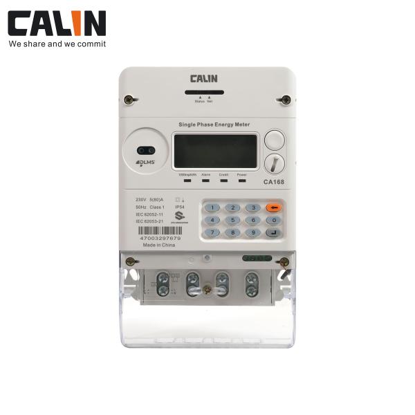 Quality IR Optical Wireless Power Meter Advanced Two-Wire Digital STS Prepayment Electricity Metering System for sale
