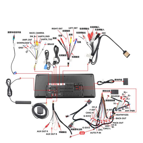 Land Rover Discovery 4 Head Unit DENSO 2012-2016 Land Rover Radio Replacement GPS