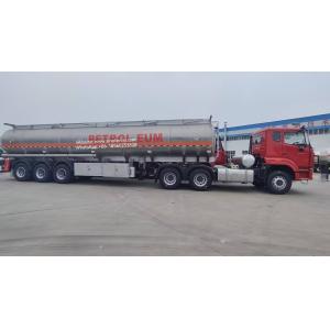 40CBM Petroleum Semi Tanker Trailer 3 Axles 7 Compartment