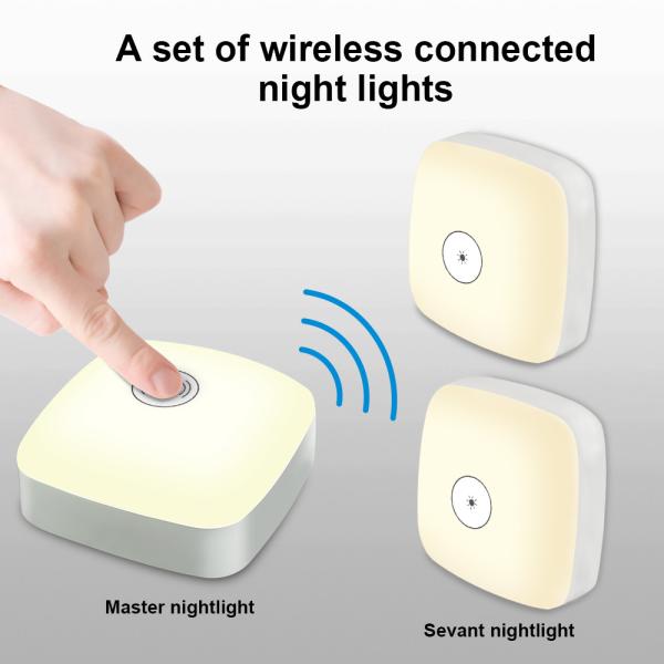 Buy Warm White 3000k 500mAh Smart Wireless Night Light at wholesale prices