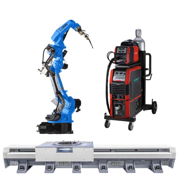 China GBS Arc Welding Robot GBS6-C2080 6 Axis Robot Robot Arm With Megmeet CM350