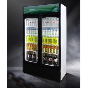 220V-240V/50HZ 60HZ 110V/60HZ Display Cooler 2 Doors Store Drinks Fridge