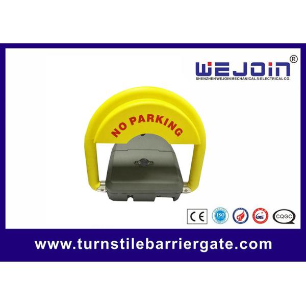Remote Control Parking Space Lock Die Casted Zinc Alloy Material For Private