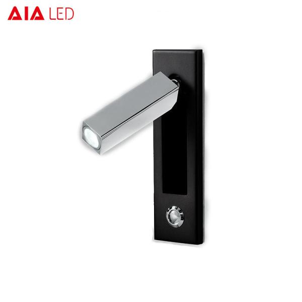 Adjustable headboard wall light modern bedside wall light /led reading light for bedroom used
