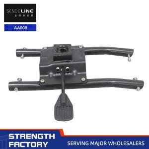 Electrophoretic Black Office Chair Mechanism Adjustable Cold Plate Molding