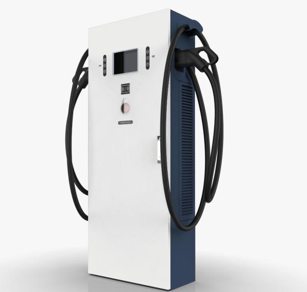 40kW EV Charger DC Fast Charging Station CCS1 CCS2 GBT CHAdeMO Plug Weatherproof