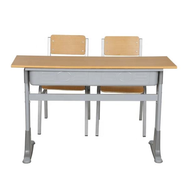 Buy Knocked Down Two Person Classroom Chair With Desk at wholesale prices