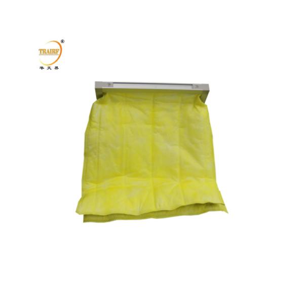 Buy F5 Medium Efficiency Air Filter Bag Pocket Filter With Galvanized Frame at wholesale prices