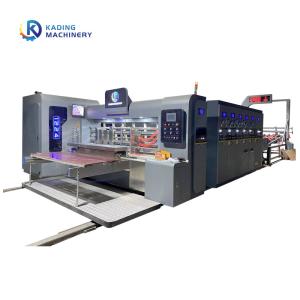 Quality Automatic Corrugated Box Printing Machine For Slotting Die Cutting Pizza Boxes for sale