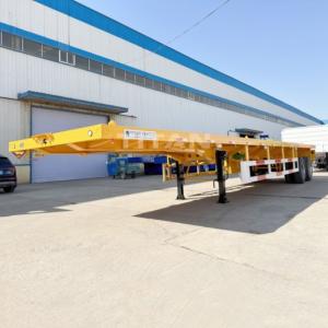 TITAN 2 Axle 40 Ft Titan Flatbed Trailers for Sale