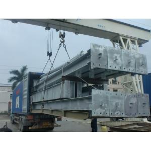 Galvanized Warehouse Steel Structure With AWS and BS EN Standard